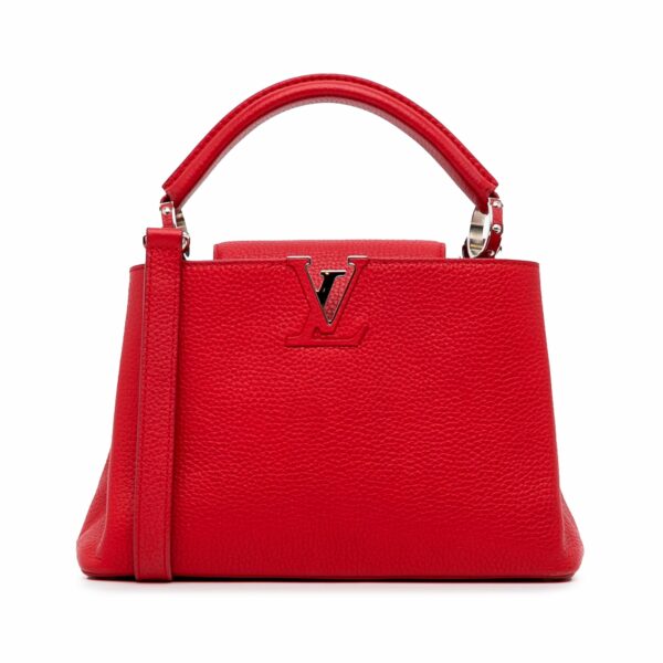 LV Capucines BB Red Taurillon - Image 9