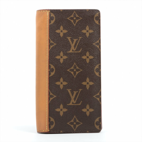 LV Monogram Brazza Long Wallet - Image 11