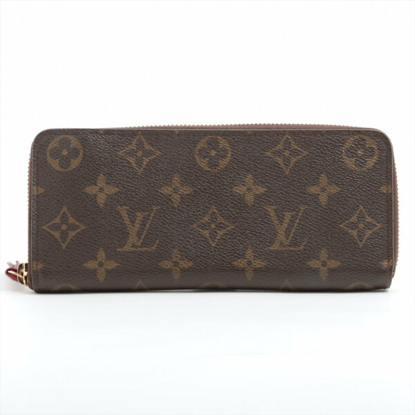 LV Monogram Clemence Long Wallet Fuschia - Image 11