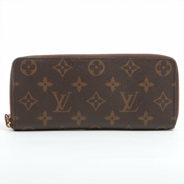 LV Monogram Clemence Long Wallet Fuchsia - Image 12