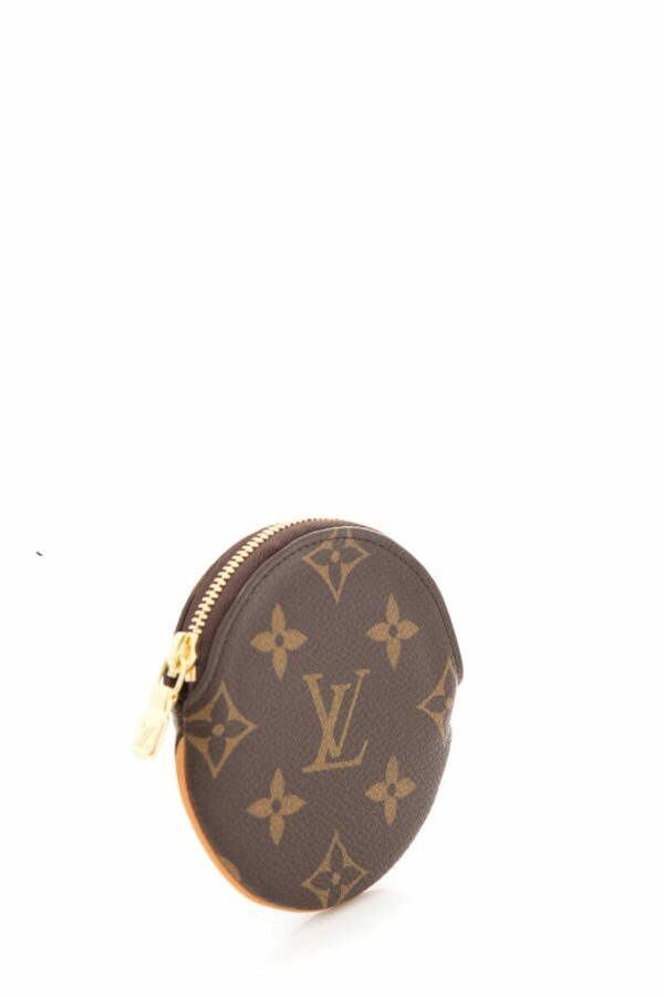 LV Brown LV Monogrammed Porto Monet Ron Coin Pouch