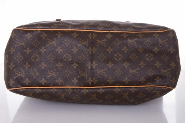 LV Brown Monogram Zipper Detail Hobo - Image 5