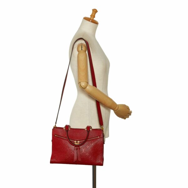 LV Sully PM Red Monogram Empreinte - Image 5