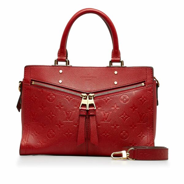 LV Sully PM Red Monogram Empreinte