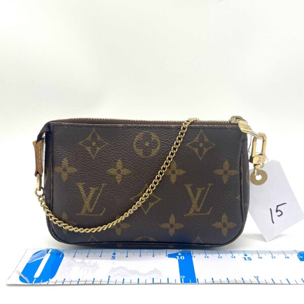 LV Monogram Canvas Mini Pochette Accessoires Bag