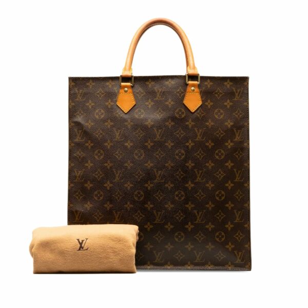 LV Sac Plat Monogram Canvas