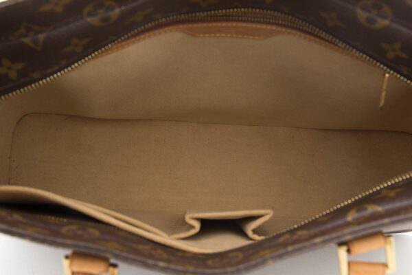 LV 2001 Brown Luco Monogram Canvas Handbag - Image 6