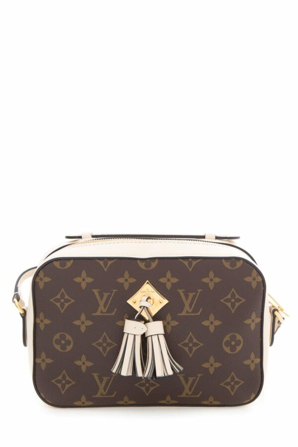 LV Saintonge Cream & Brown Monogram Handbag - Image 7