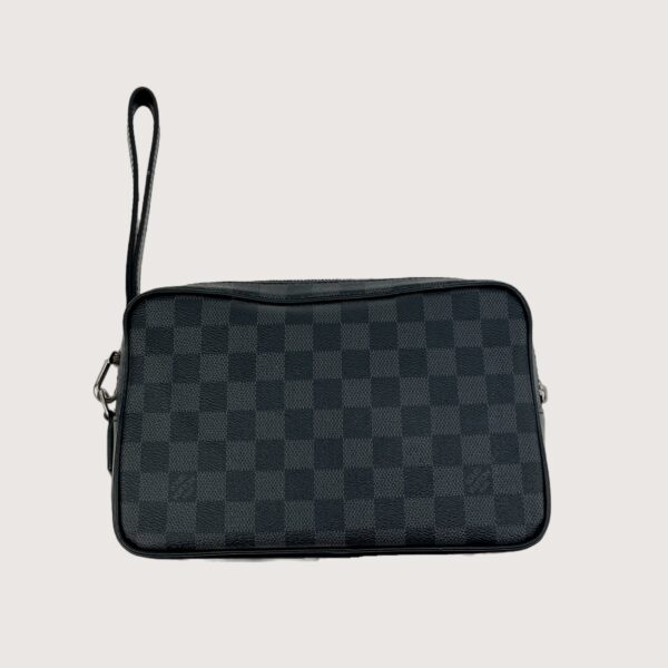 LV Kasai Clutch Damier Graphite - Image 4