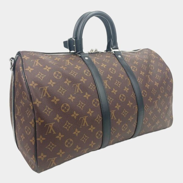 LV Monogram Macassar Keepall Bandoulière 45 - Image 2