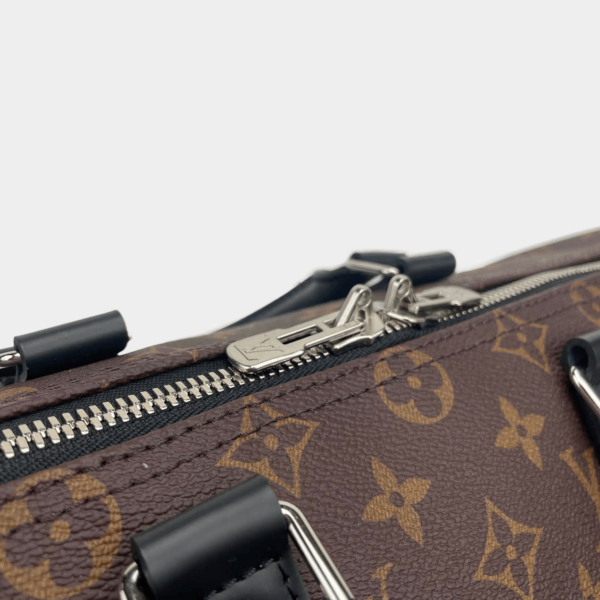 LV Monogram Macassar Keepall Bandoulière 45 - Image 5