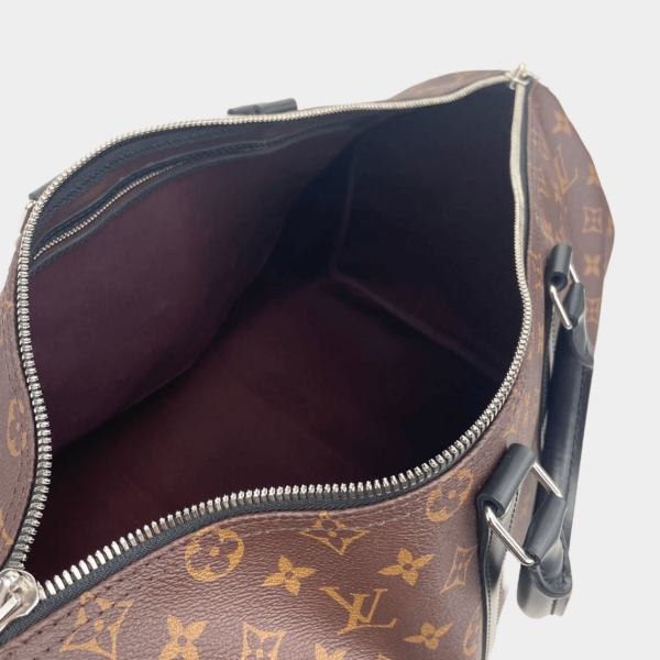 LV Monogram Macassar Keepall Bandoulière 45 - Image 6