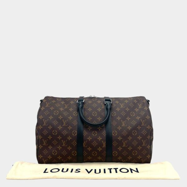 LV Monogram Macassar Keepall Bandoulière 45 - Image 3