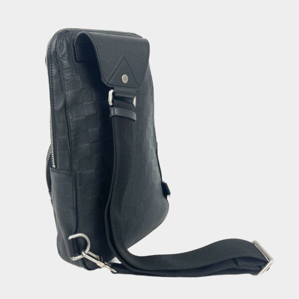 LV Leather Avenue Sling Infini Onyx - Image 2