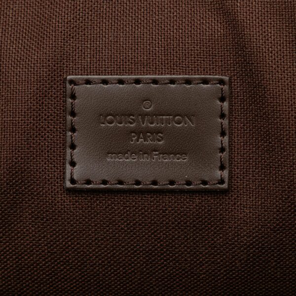 Brown LV Damier Ebene Icare Business Bag - Image 7