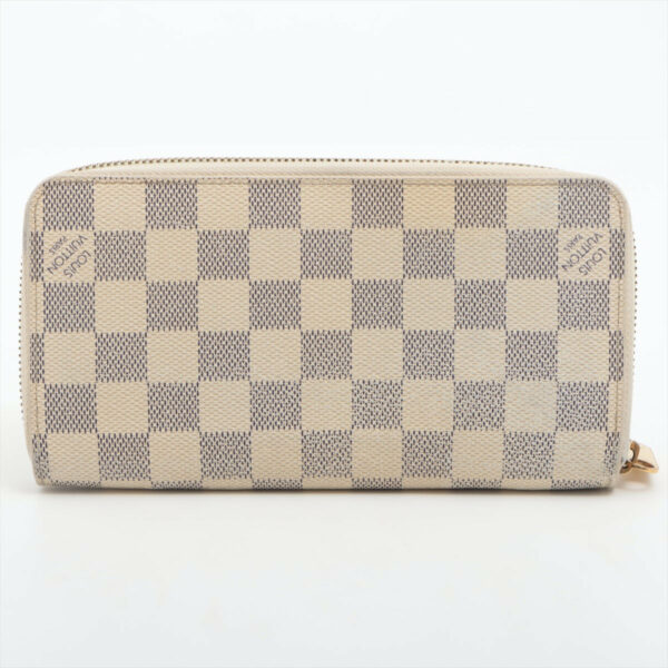 LV Damier Azur Zippy Long Wallet