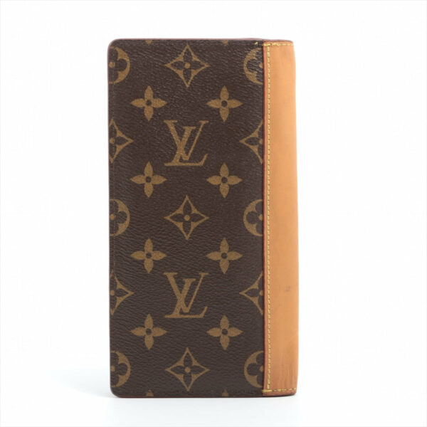 LV Monogram Brazza Long Wallet