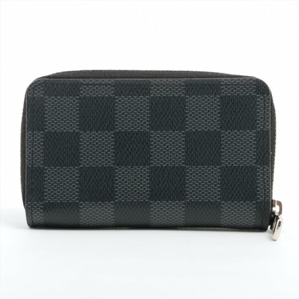 LV Damier Graphite Zippy Coin Purse Black