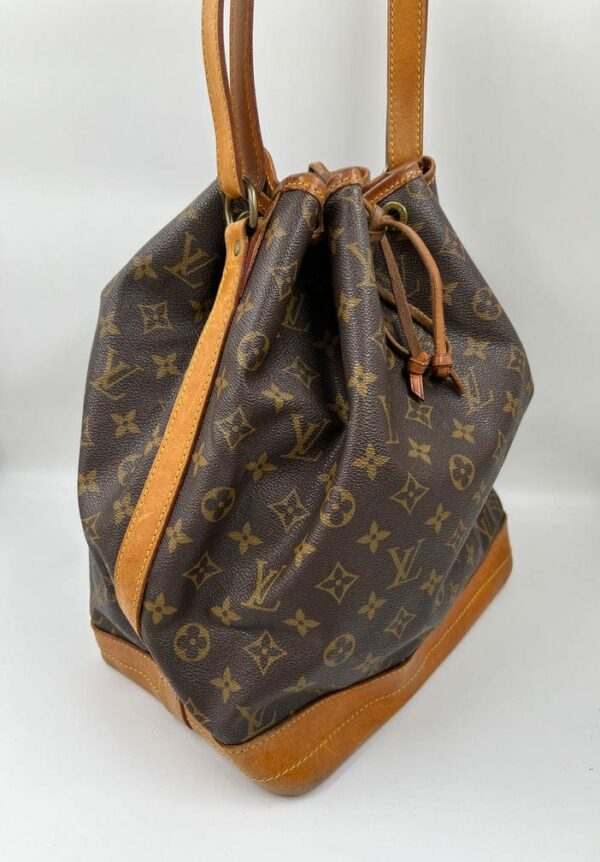 LV Noé Monogram Canvas Brown Bag 1998 - Image 6