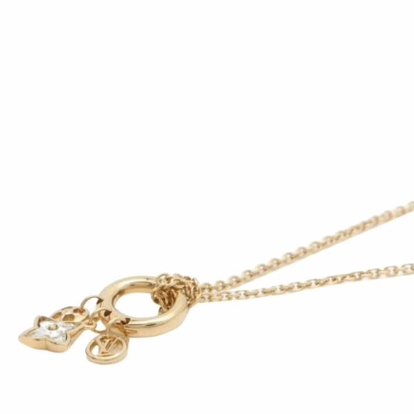 Gold LV My Blooming Strass Necklace - Image 3