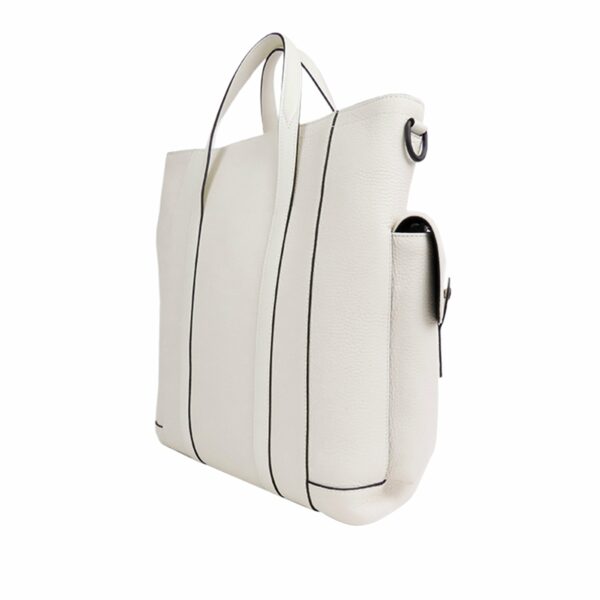 LV Christopher Tote White Taurillon