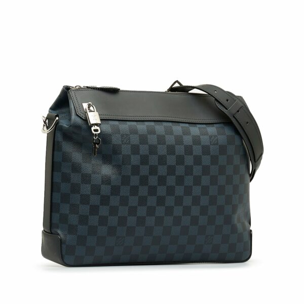 Blue LV Damier Cobalt Greenwich Messenger Crossbody Bag - Image 2