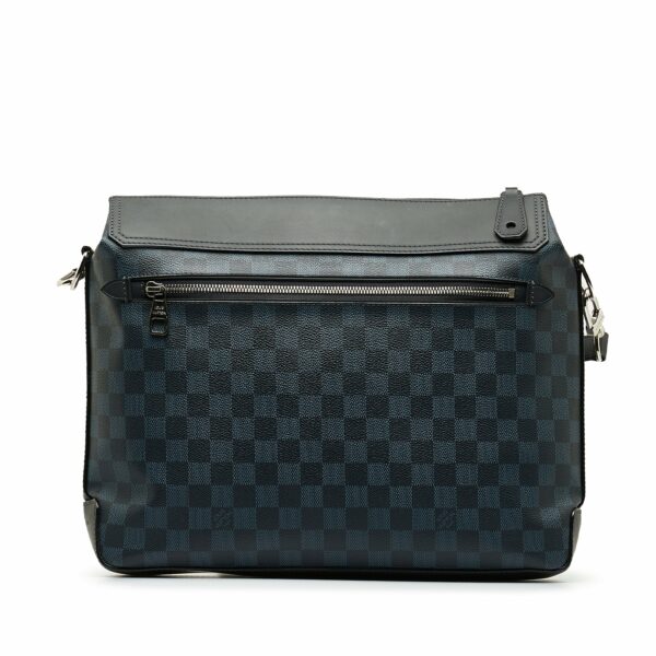 Blue LV Damier Cobalt Greenwich Messenger Crossbody Bag - Image 3