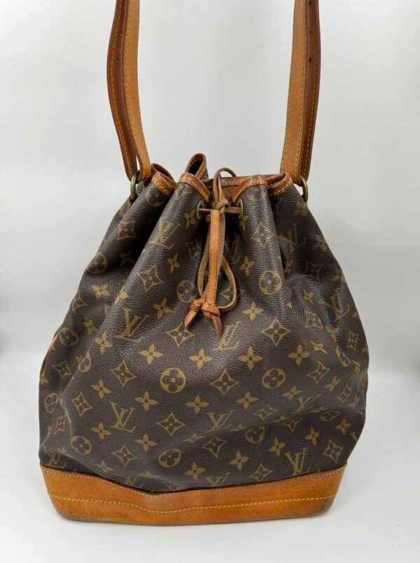 LV Noé Monogram Canvas Brown Bag 1998 - Image 2