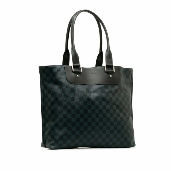 Blue LV Damier Cobalt Cabas Voyage Tote Bag - Image 2