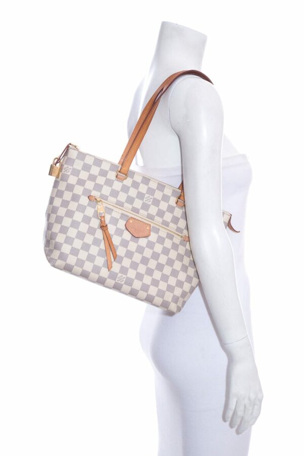 LV 2020 "Lena" Damier Azur Handbag