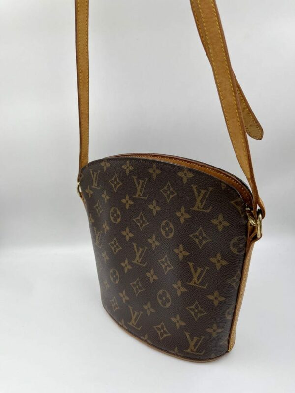 LV Monogram Drouot Shoulder Bag - Image 4