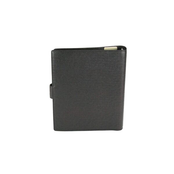 LV Filofax Black Taiga Leather - Image 3