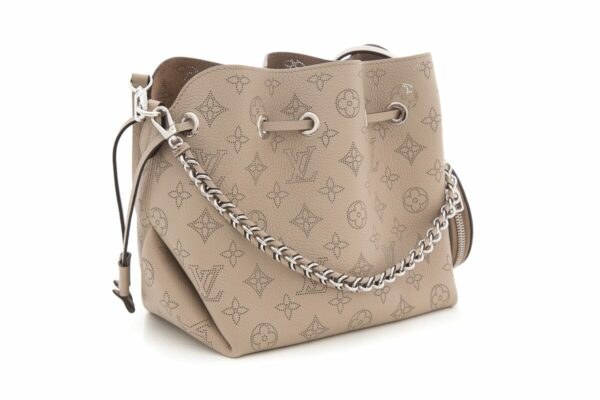 LV 2021 Monogram Grey Bella Galet Mahina Handbag - Image 3