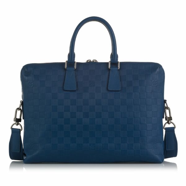 LV Porte-Documents Jour Blue Damier Infini - Image 2