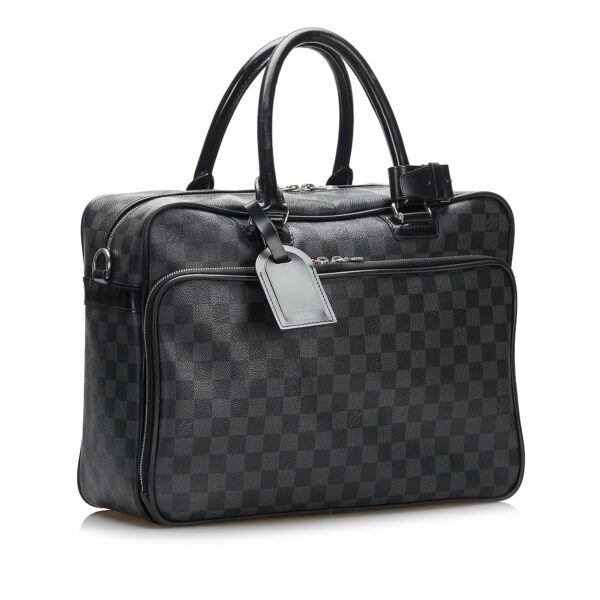 LV Icare Business Bag Blue Damier Graphite Canvas - Image 2