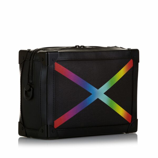 LV Soft Trunk Rainbow Printed Taïga Leather - Image 2