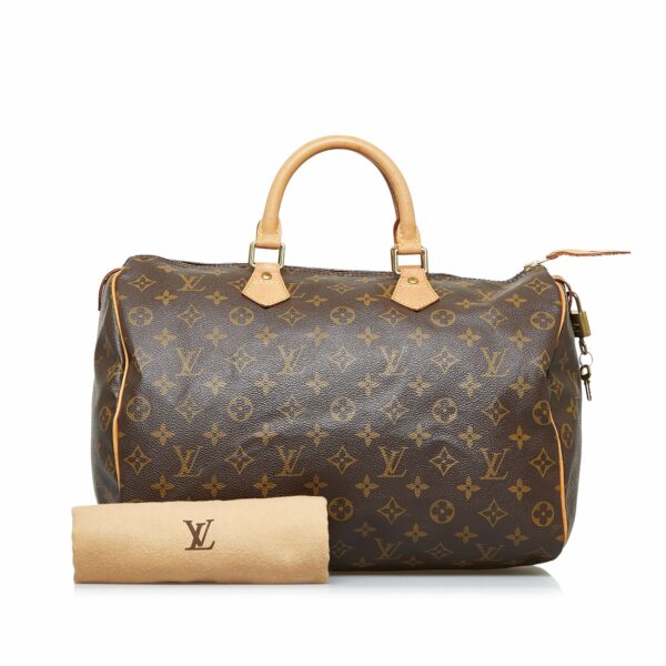 LV Speedy 35 Monogram Canvas - Image 13