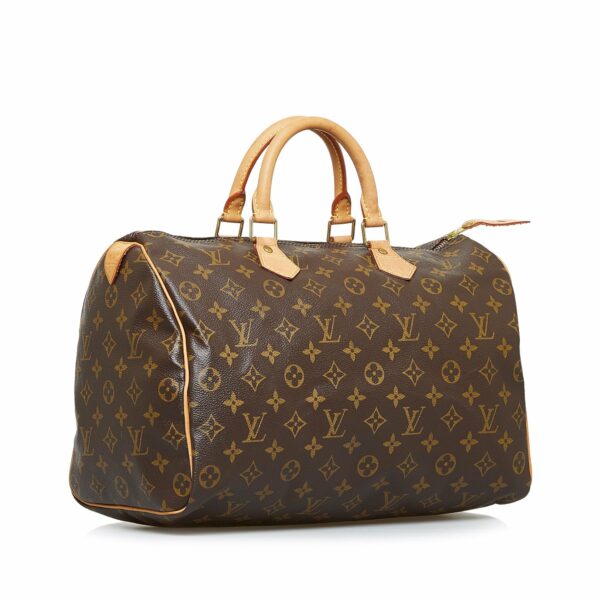 LV Speedy 35 Monogram Canvas - Image 2