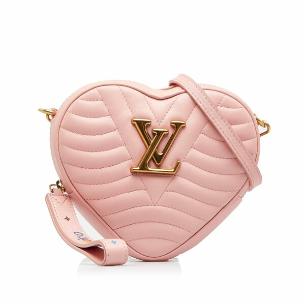 LV New Wave Heart Pink Calfskin