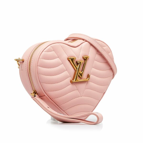 LV New Wave Heart Pink Calfskin - Image 2