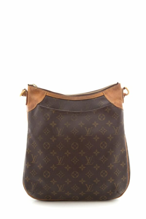 LV Brown Monogram Odeon Shoulder Bag - Image 8