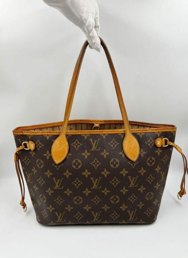 LV Neverfull PM Tote Bag in Classic LV Monogram Canvas - Image 13