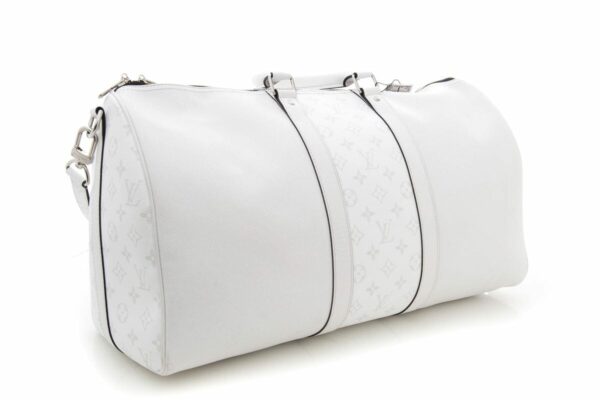 LV White Travel Duffle - Image 2