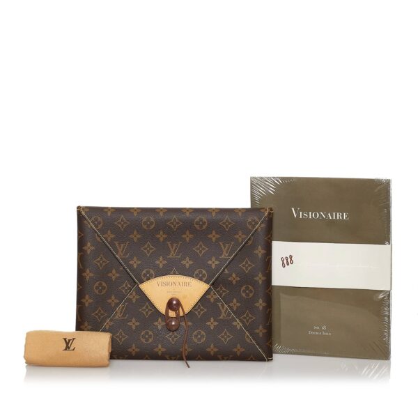 LV Visionaire Brown Monogram Canvas - Image 10