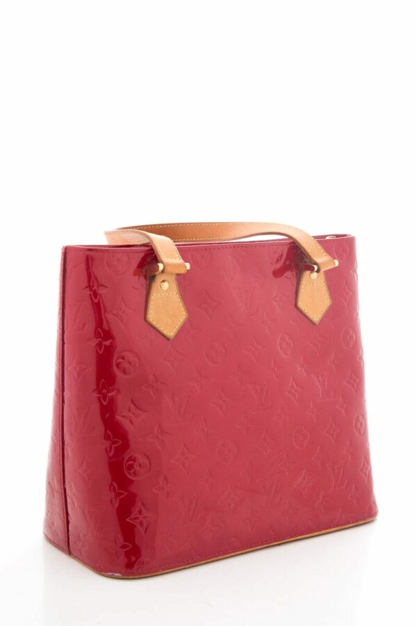 LV Red Monogram Vernis Handbag - Image 2