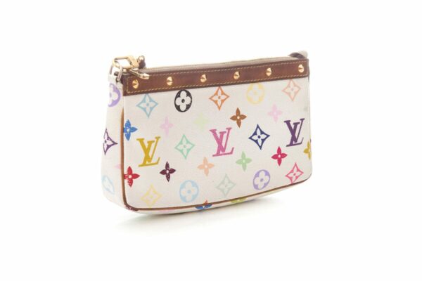 LV Monogram Multicolor Pouchette Shoulder Bag - Image 2