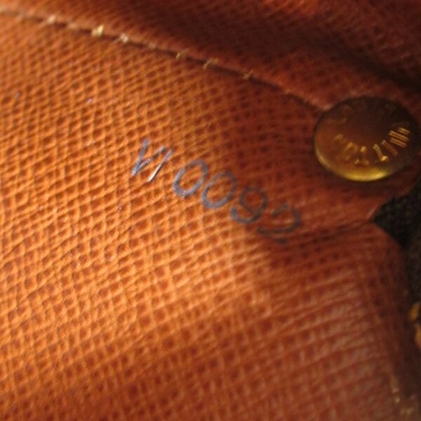 Brown LV Monogram Drouot Crossbody Bag - Image 7