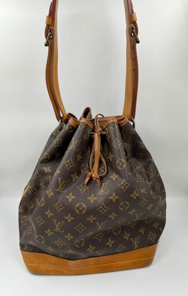 LV Noé Monogram Canvas Brown Bag 1998 - Image 13