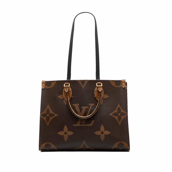 LV Onthego MM Reverse Giant Monogram Canvas