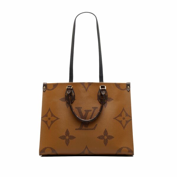 LV Onthego MM Reverse Giant Monogram Canvas - Image 3